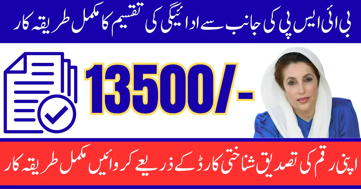 BISP 8171 July 2025 Payment Verification Step-by-Step Guide for Registered Beneficiaries